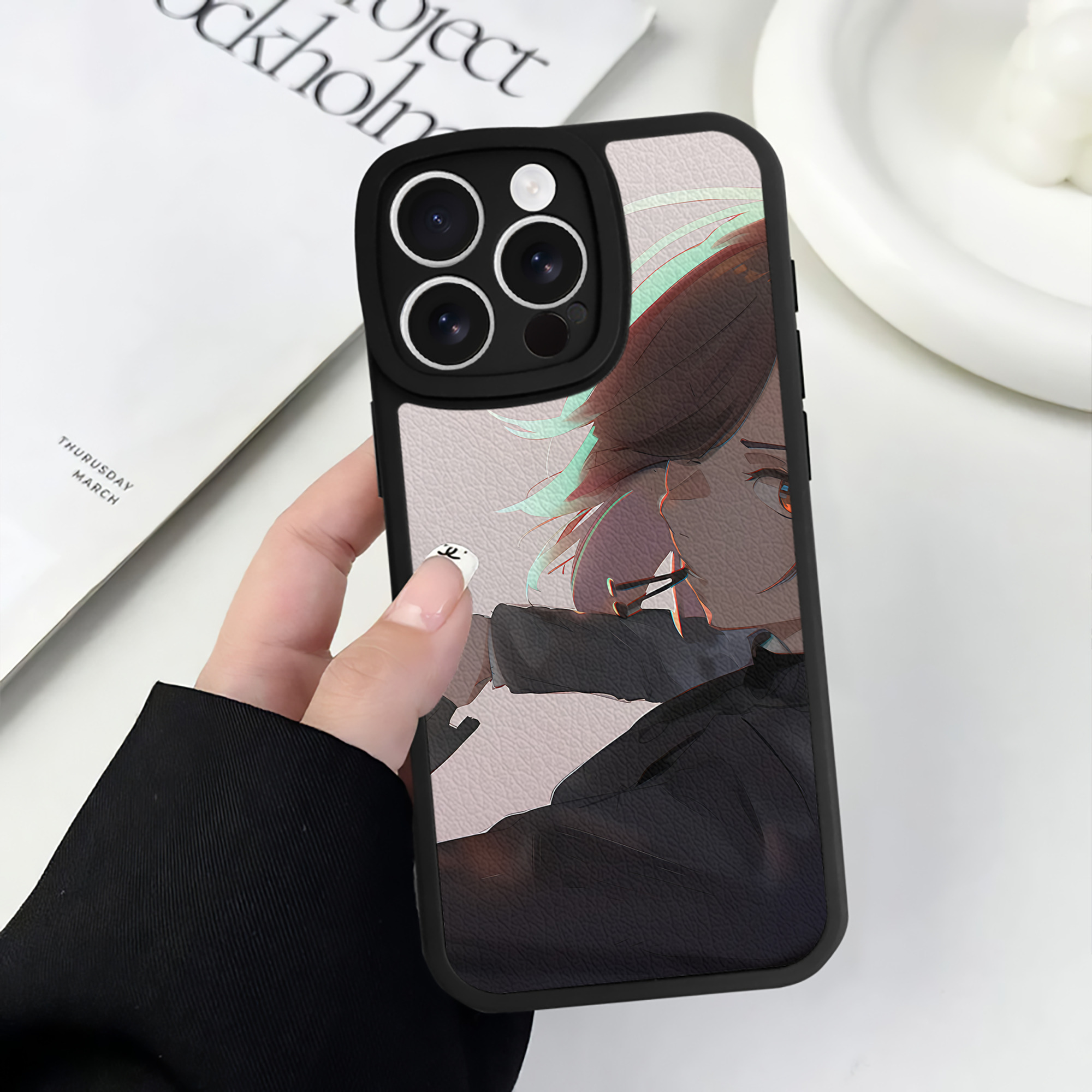 （画像用） SPY×FAMILY间谍家家酒 【iPhone 16シリーズ対応】シリコンスマホケース（レザー調） 材質：シリコン